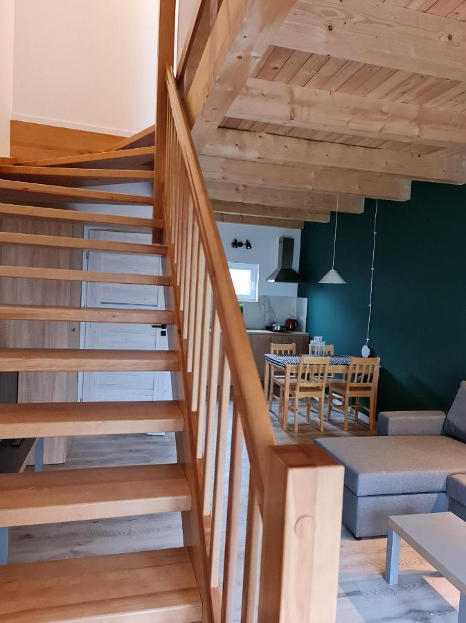 Domki Osada Kalinowa Leba Nowecin Sauna エクステリア 写真