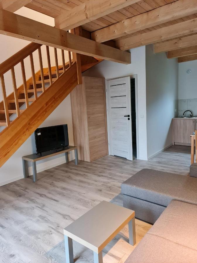 Domki Osada Kalinowa Leba Nowecin Sauna エクステリア 写真