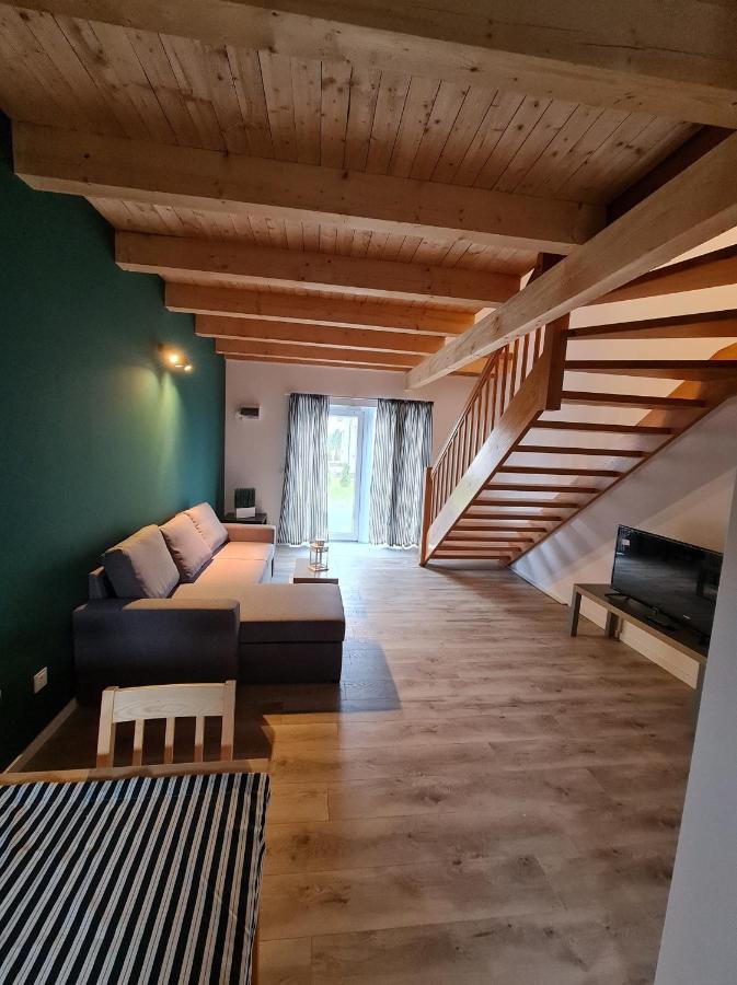 Domki Osada Kalinowa Leba Nowecin Sauna エクステリア 写真