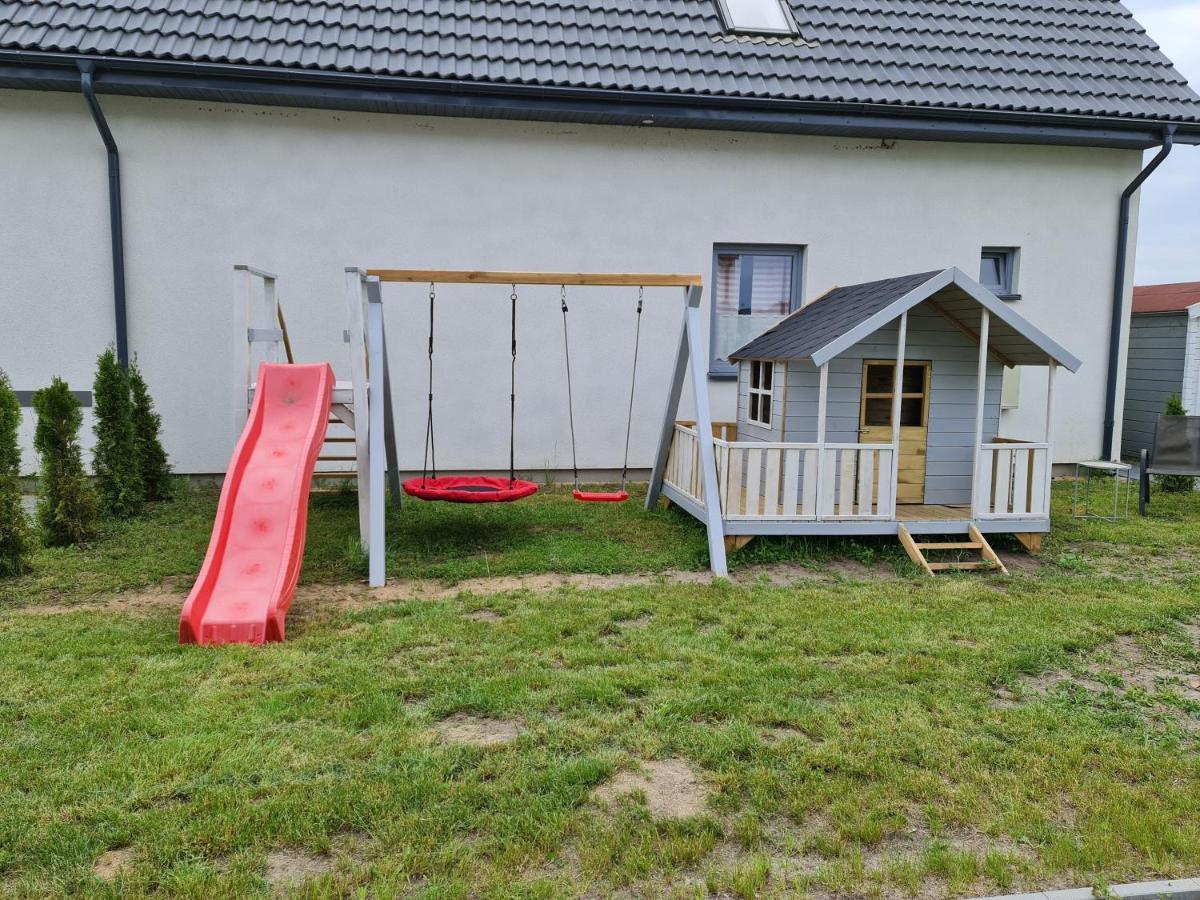 Domki Osada Kalinowa Leba Nowecin Sauna エクステリア 写真