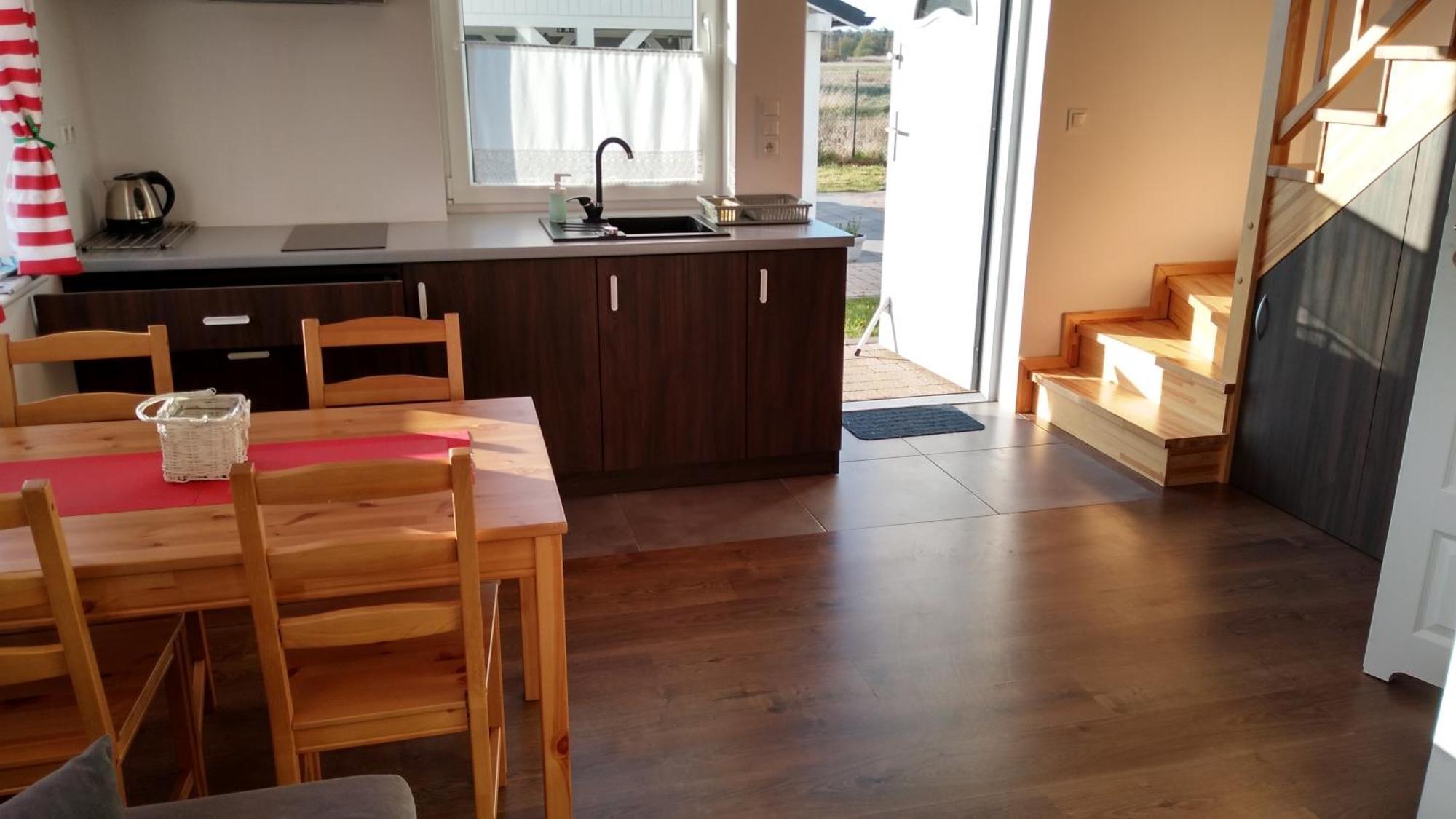 Domki Osada Kalinowa Leba Nowecin Sauna エクステリア 写真